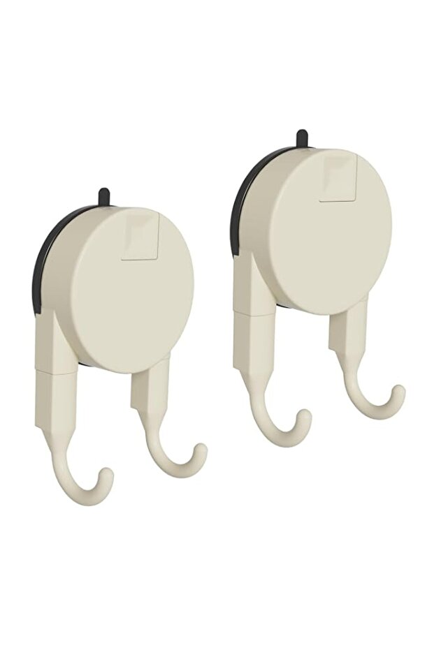 Strong Suction Cup Hooks, Heavy Duty Hangers for Door Wreaths for Shower, Bathroom, Kitchen, Robe,