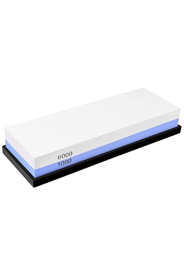 Joyzzz Knife Sharpening Stone, Premium Double Sided Grit 1000/6000 Knife Sharpeners, Wet Stone Shar