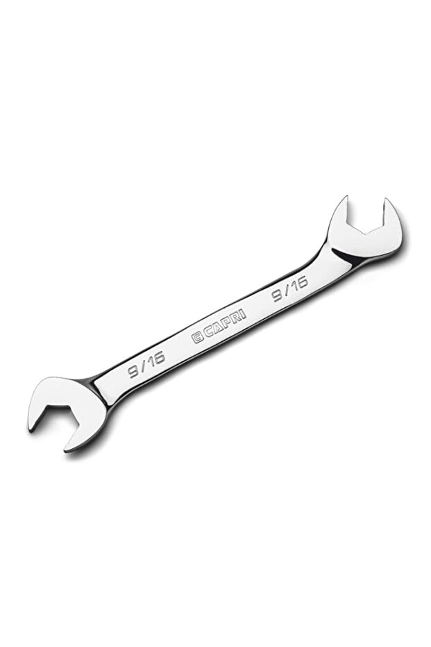 Capri Tools 9/16 in. Angle Open End Wrench, 30° and 60° angles, SAE