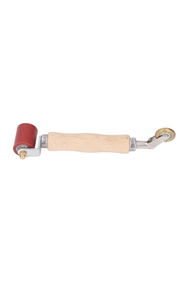 Seam Roller, 40mm Silicone Brass Detail Roller, Waterproofing with 6mm Copper Wheel, Ideal