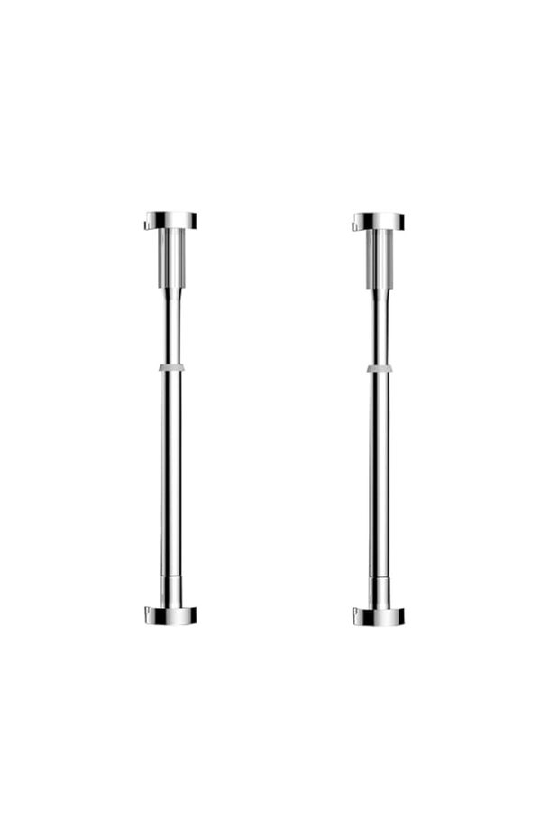 2 Pack Undermount Kitchen/Bathroom Sink Brackets - Adjustable Stainless Steel Support for Sinks, Un