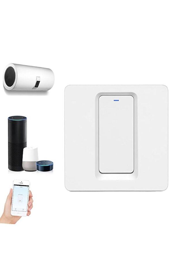 WiFi Smart Water Heater Switch, 16A Boiler Water Heater On Off Timer Panel, App Operation, Voice Co
