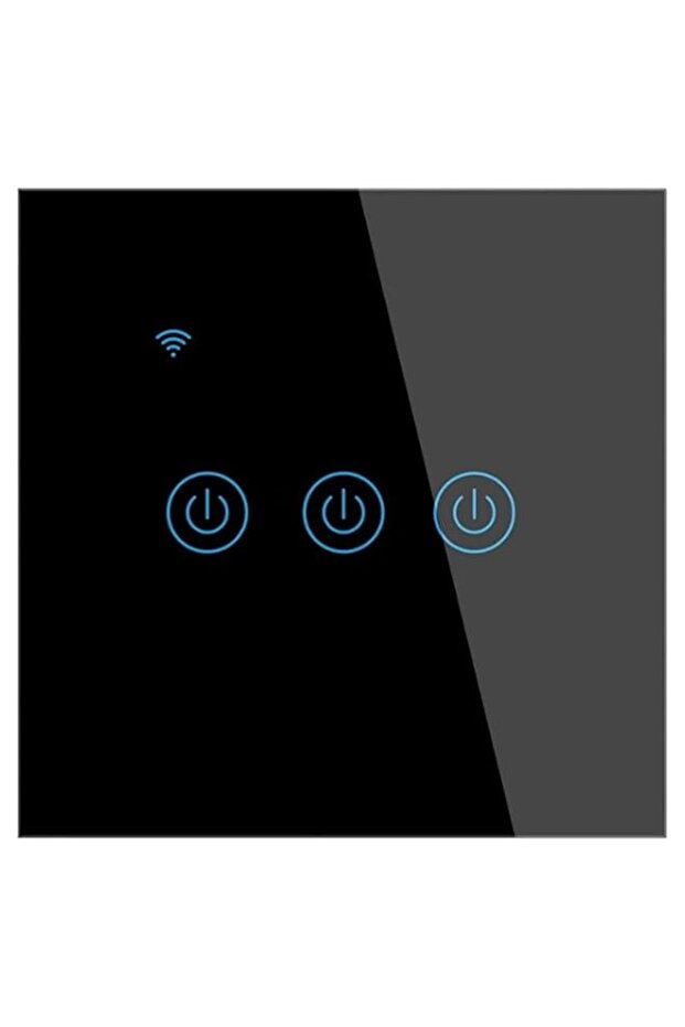 Smart Wireless Wifi Touch Switch No Neutral Wire Required, Compatible with Alexa and Google Home, A
