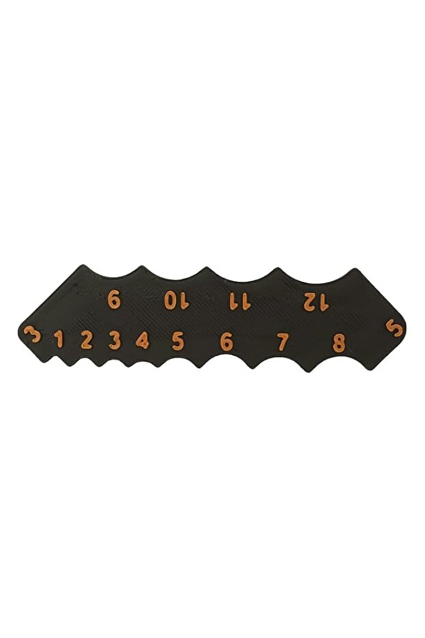 Radius Fillet Gage, Angle Gauge, Arc Measure Tool, Multifunctional for Convex Radii, Compact, Stain