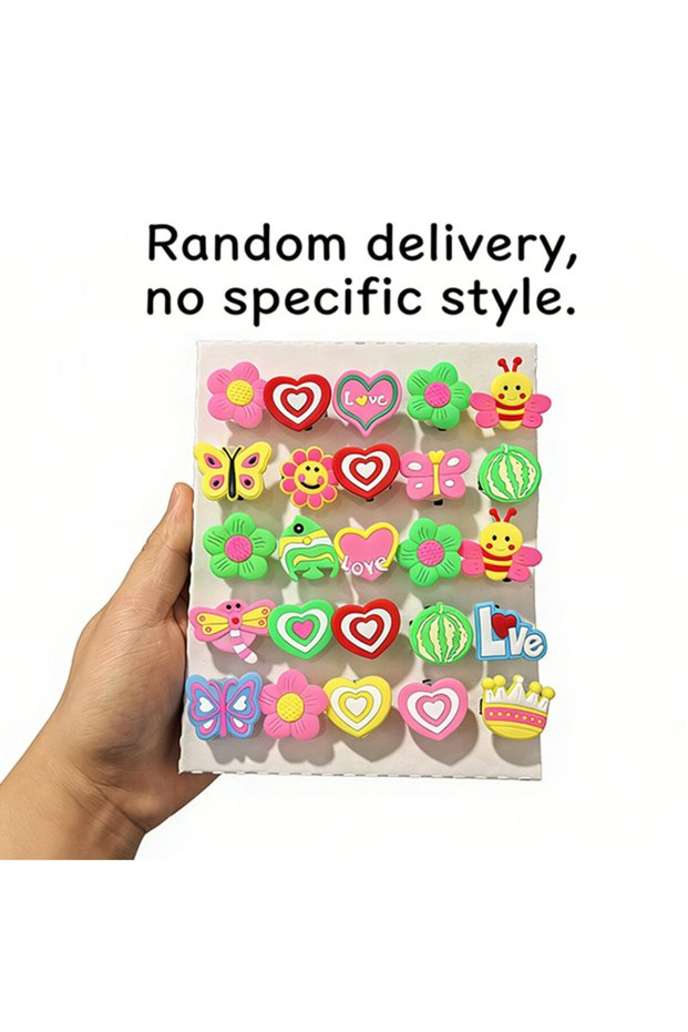 25Pcs Without Box 25/50pcs Cartoon LED Luminous Finger Rings Animal Flower Light Up Finger Ring Toys