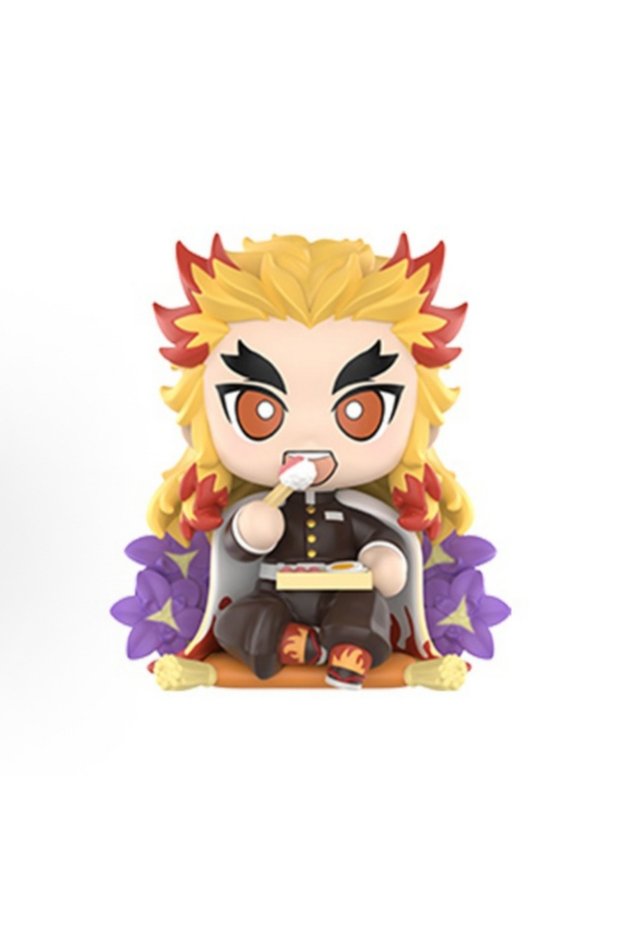 Bandai no box HOT 12 Styles Demon Slayer Anime Figure Set Q Version PVC Collectible Model Toy for Ki