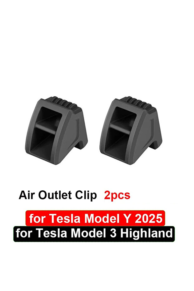 2pcs for Tesla Model Y Juniper 2026 Launch Air Vent Freshener Clip Air Outlet Aromatherapy Holder Mo
