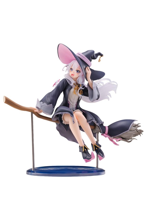 Bandai no box New Anime Wandering Witch: The Journey Of Elaina 20cm Elaina PVC Action Figure Model T