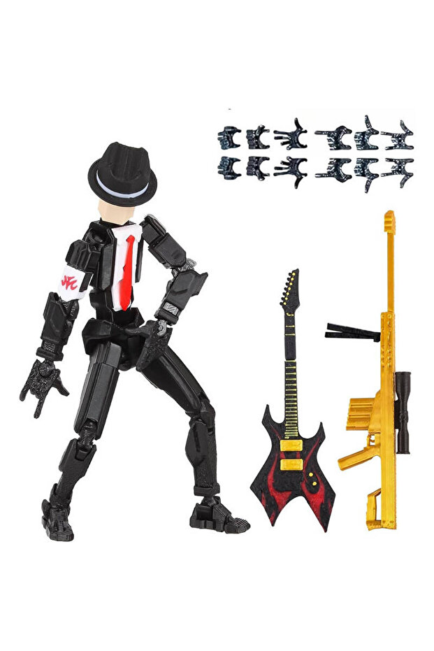 green T13 Action Figure T13 Action Figures Set Titan 13 Action Figure for Ultimate Gaming Action Fig
