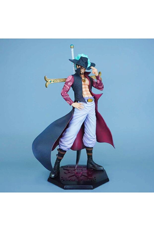 Bandai With Box A 30cm/11.81in Anime One Piece Figure Dracule Mihawk Action Figures Pvc Statue Deskt