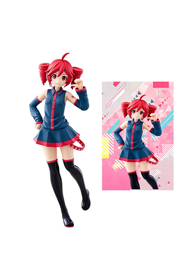 Bandai B-with box 2026 Original Bandai Utau Kasane Teto Premium Chokonose Action Figure PVC Model Co