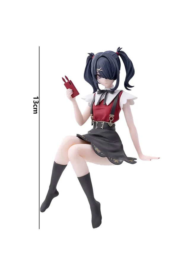 Bandai A - No Box Anime NEEDY GIRL OVERDOSE Figures Cute Rain Action Figures Beautiful Girl Model PV