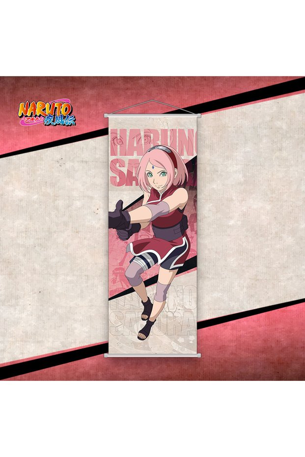 Bandai Hanging painting-8 Naruto Wall Hanging Cartoon Uzumaki Naruto Poster Anime Merchandise Room D