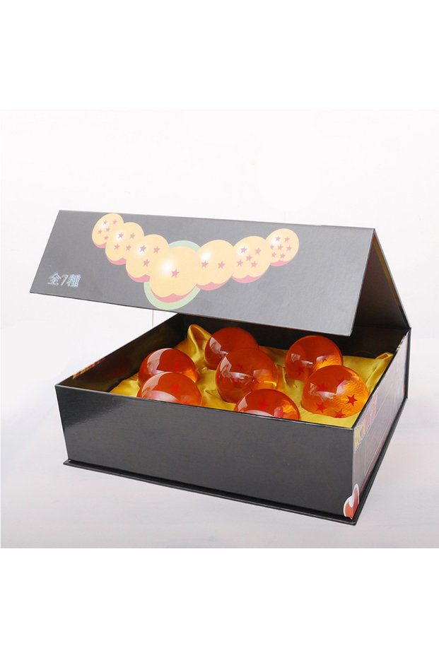 Bandai 3.5cm With in box Dragon Ball 7pcs/set 1:1 Crystal ball 3.5cm Action Figure Toys Summon Shenr