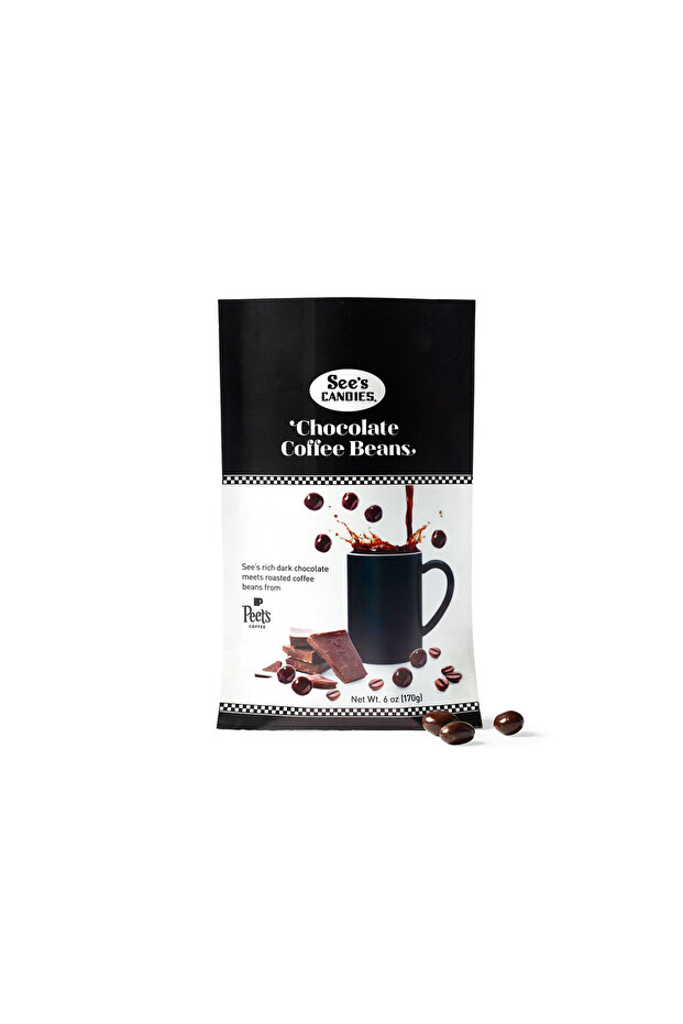 Chocolate Coffee Beans - 6 oz.