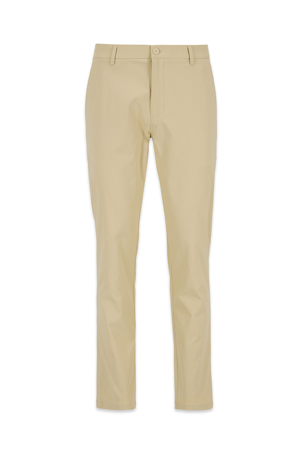 Slim Fit Tight-Fitting Lycra Stretch Canvas / Chino Trousers