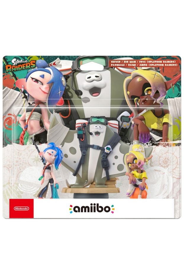 Amiibo Splatoon Raiders 3 Σετ
