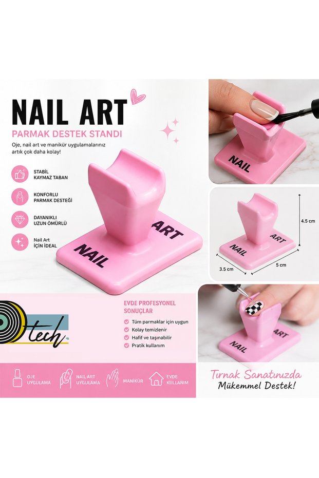 Nail Art Finger Support Stand |   Nail Polish and Nail Decoration Apparatus |   Manicure Finger Rest Stand