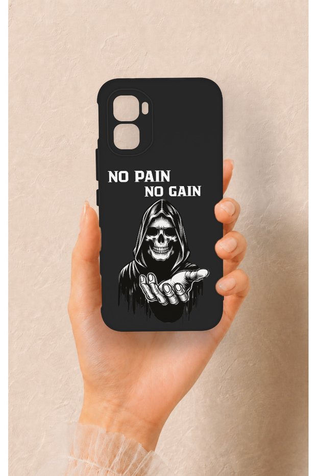 Infinix Gt 50 Pro Compatible No Pain No Gain Patterned Silicone Case