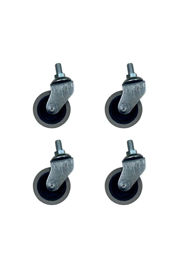 Ball Caster with Screw - 20X50 - Gray Hks178 - 4 Pieces