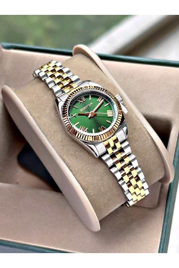 Special Design 5 Atm 24 Months Warranty Complete Steel Women Wristwatch 1294Rms