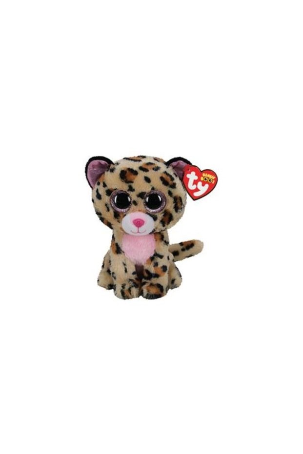 PLUS 15CM LEOPARD BROWN PINK