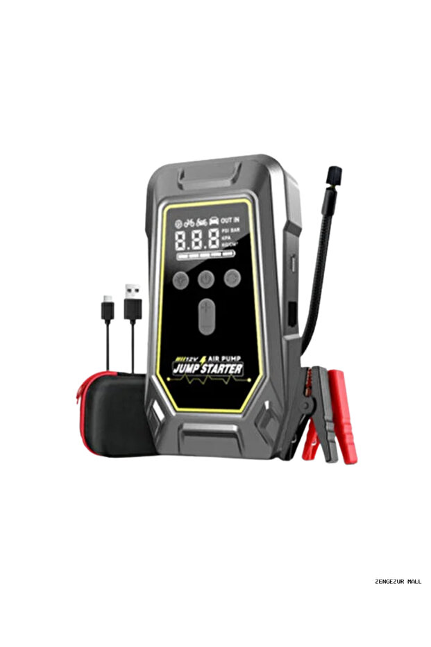 Zengezur Tire Inflator with Powerbank Feature (141740) Portable Device