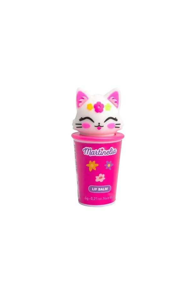 Friendly Animals Girls' Cute Animal Figured Lip Balm Cherry 44109