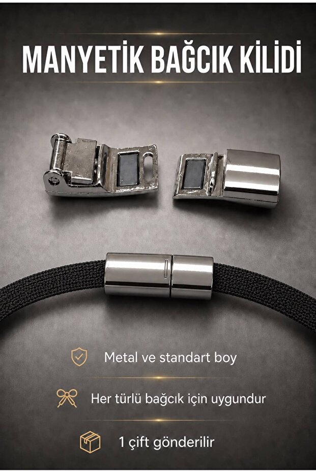 Magnetic Lacing Lock