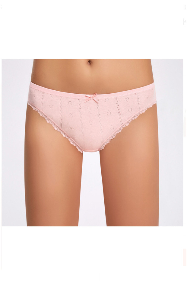 Women'S, Colorful, Ribbed, Lace, Bikini 12-Pack Panties
