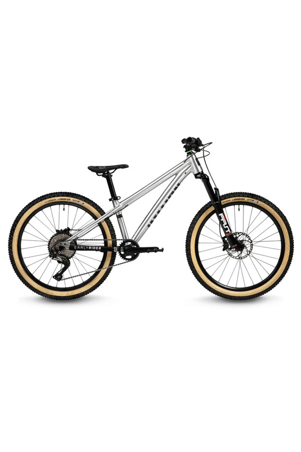 Kids' Bike Hellion Brushed Aluminium 24"