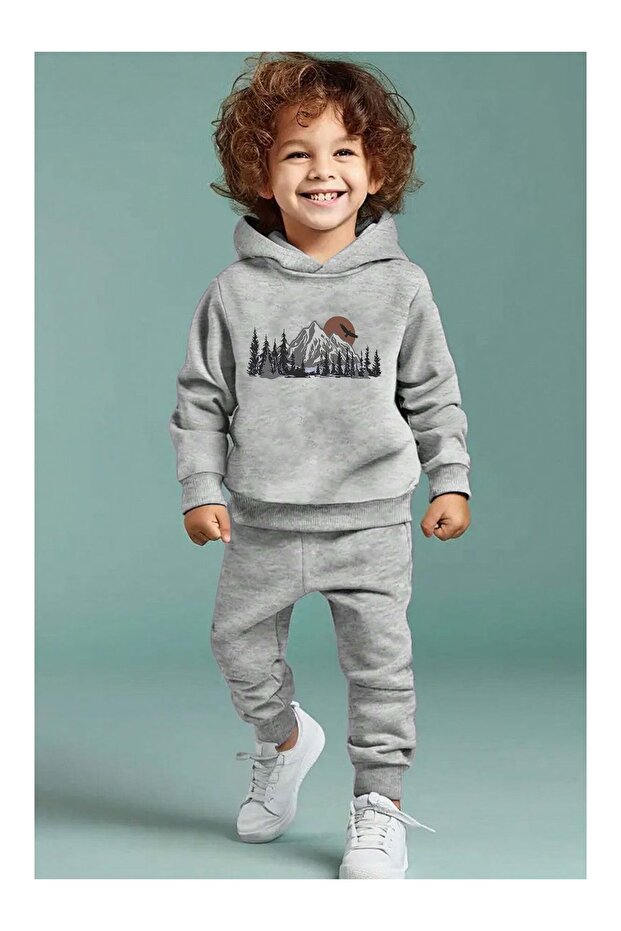 Children's Track Suit with Mountain View
