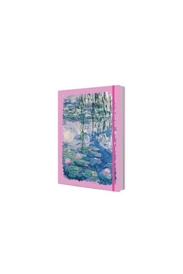 Water Lilies A5 Elastic Notebook