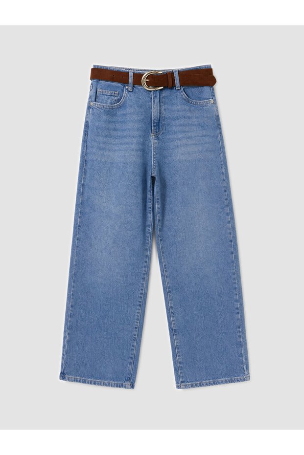 Quality Pieces from Çelebi Store: Arched Straight Fit Women's Jean Trousers