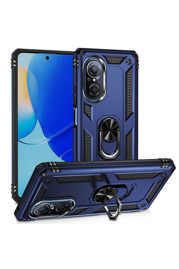 Huawei Nova 9 Se Case Camera Protector Magnetic Stand Tank Protection Marçev