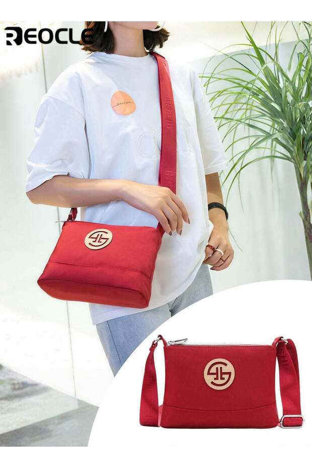 Women's Shoulder Handbags Fashion Vegan Leather Crossbody Bag with Adjustable Strap & Large Capacity & Simple Style Shoulder Purse for Ladies