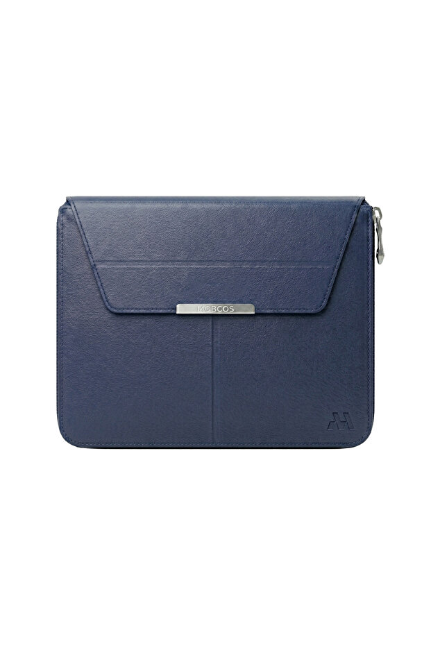 Slim Carrying Computer Protective Cover Leather Laptop Sleeve Bag for 15 to 16 Inch Laptops – Premium PU Leather Waterproof Zipper Case