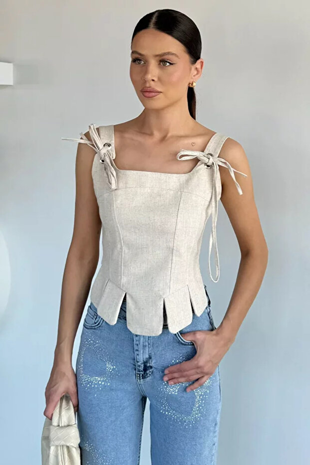 Gülseli Women's Strappy Style Blouse