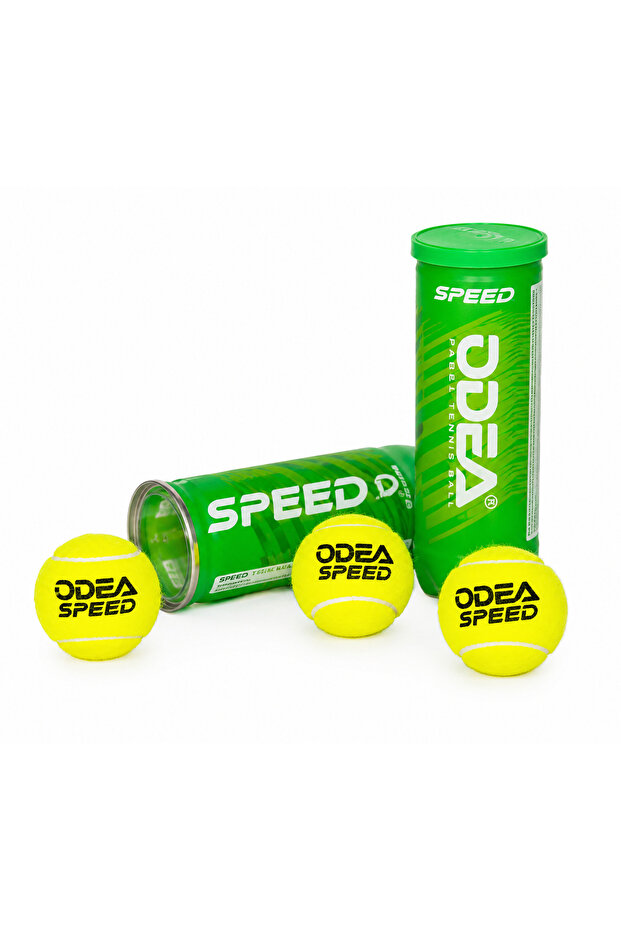 Speed Padel Tennis Balls 3 PCS Pack, Premium Yellow Padel Balls for Training, Practice & Match Play