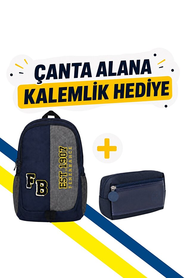 Plush Logo Bag and Double Compartment Pen Holder as a Gift