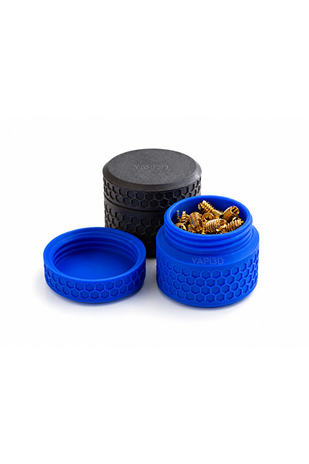 Mini Screw Cap Storage Box | Small Size Portable Organizer Box | Screw, Nut,