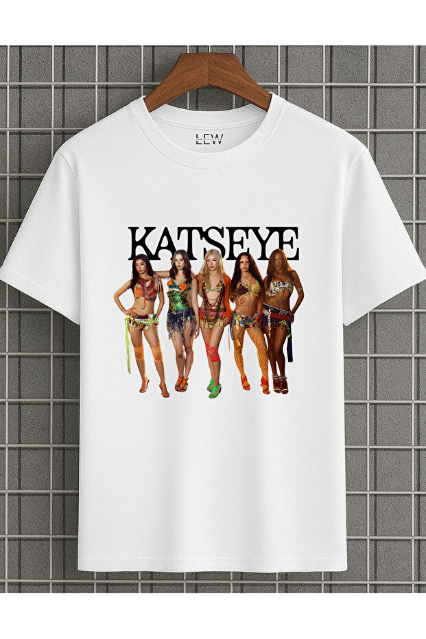 Katseye Group Special Design Premium Quality Breathable T-Shirt in Cotton Colors