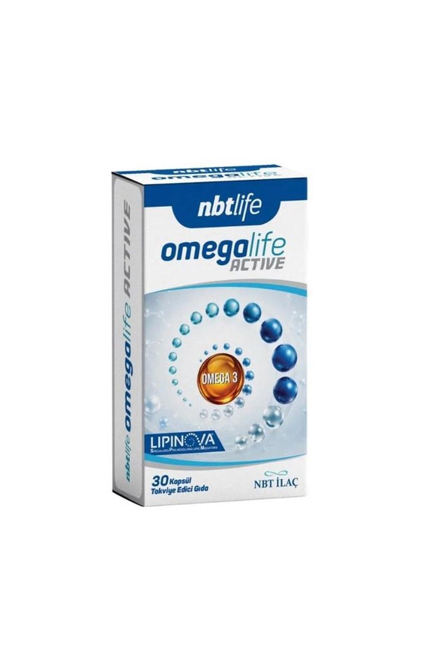 Nbtlife Omegalife Active Supplement Food 30 Capsules