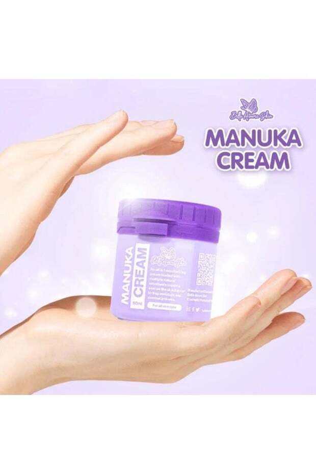 Manuka Moisturizing Cream for Everyday Skin Care — A gentle, rich formula with multiple natural emollients that helps seal in moisture, reduce dryness, protect against everyday irrita