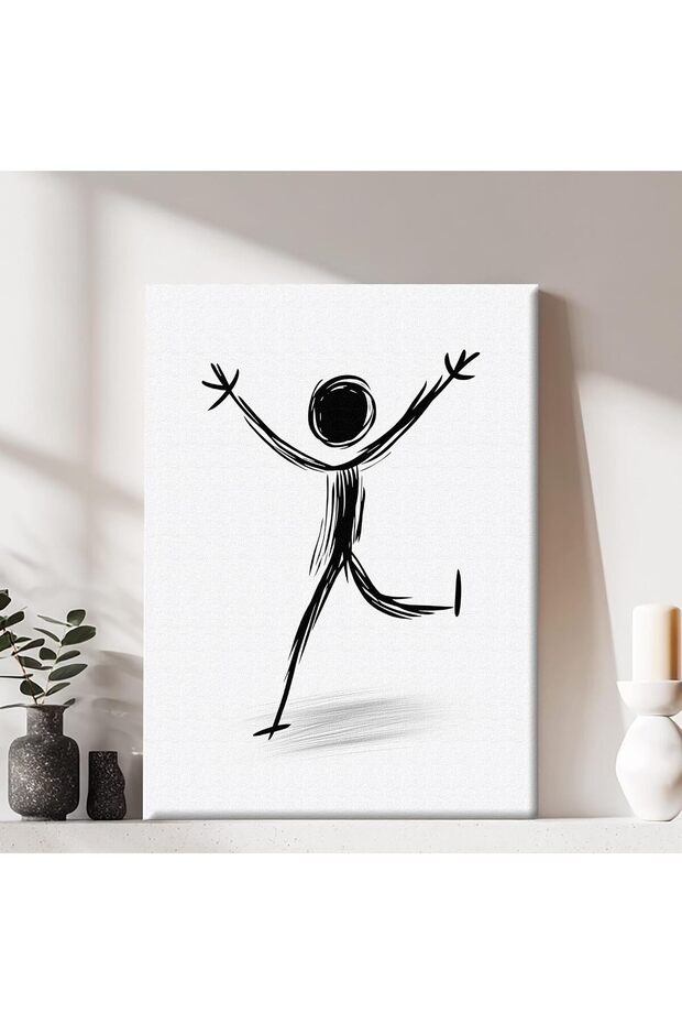 Signtouch Abstract Unframed Canvas Wall Art 40x60 cm