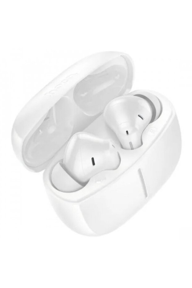 Handsfree Bluetooth EQ34 Plus, TWS, ANC, Alb