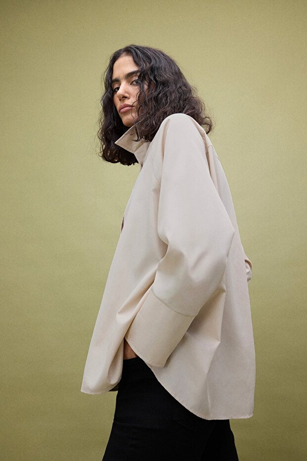 Shirt Collar Thin Jacket