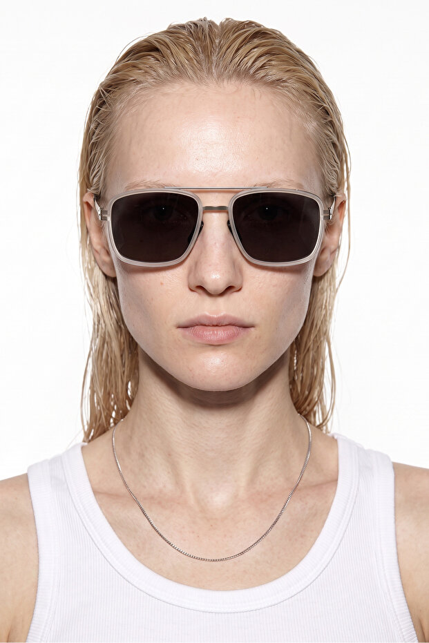 Cirelto Clear Black Sunglasses