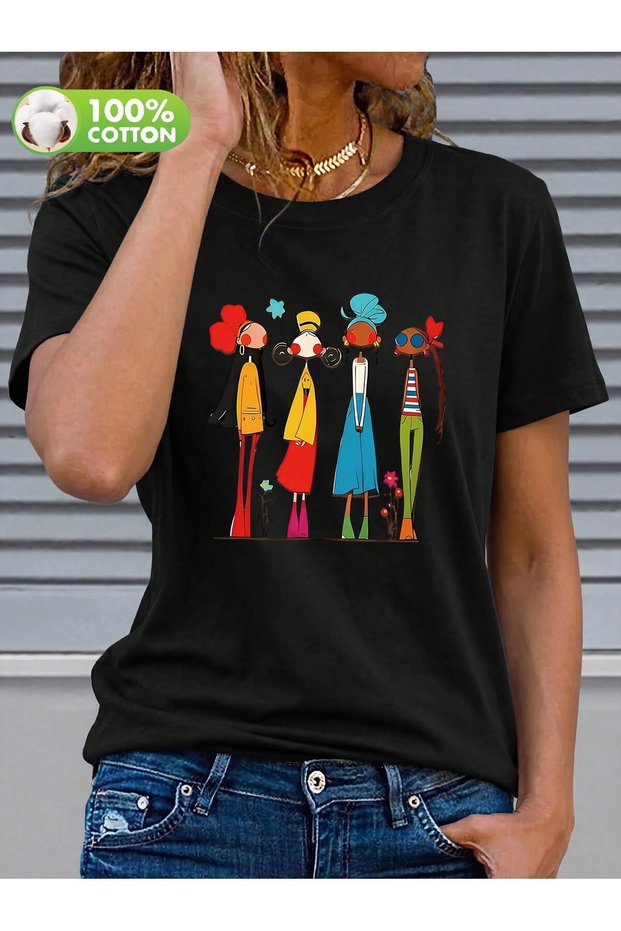 Women's T-Shirt T-Shirt Printed Fashion