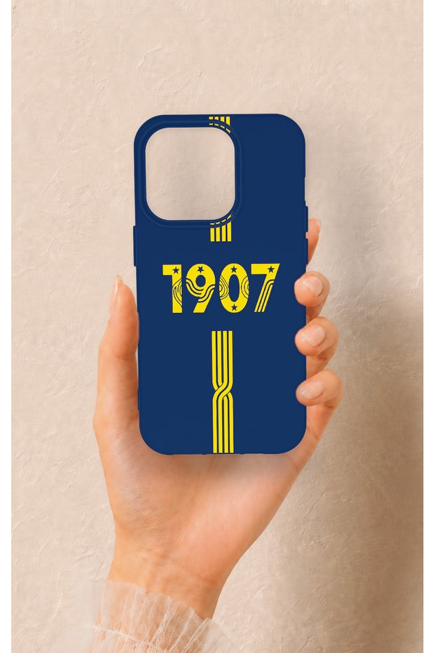 iPhone 14 Pro Compatible 1907 Belt Pattern Silicone Case